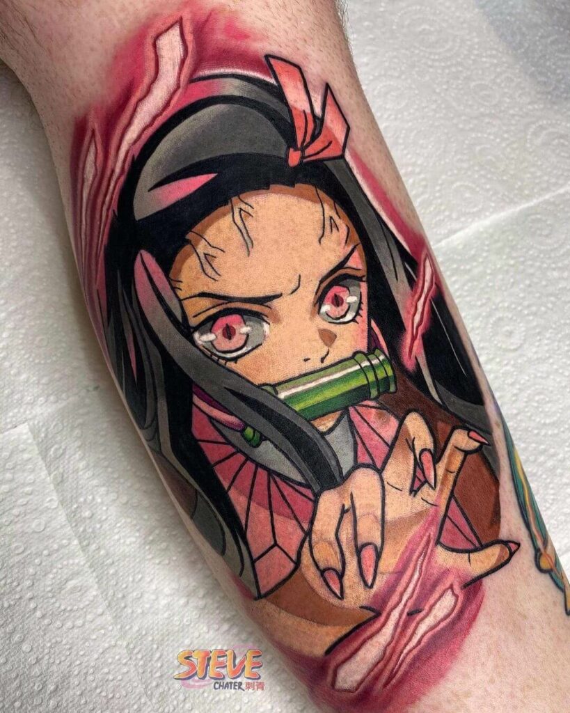 10+ Nezuko Tattoo Ideas That Will Blow Your Mind! 12 Fiery And Ruthless Demon Slayer Tattoo