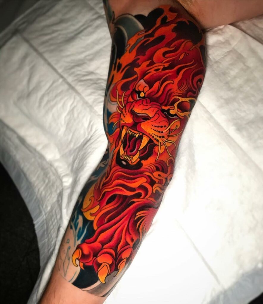 10+ Traditional Panther Head Tattoo That Will Blow Your Mind! 11 Fiery Panther Head Tattoo Traditionals