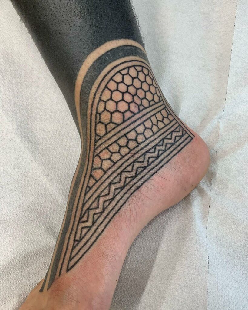 46 Filipino Tribal Tattoo Designs for 2024 13 Filipino Tribal Tattoo On Ankle