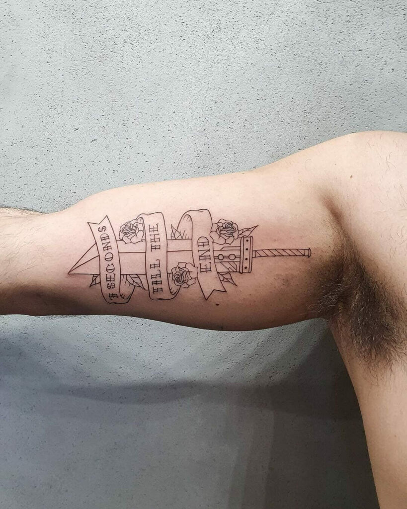 12+ Buster Sword Tattoo Ideas To Inspire You! 11 Final Fantasy 7 Buster Sword Tattoo