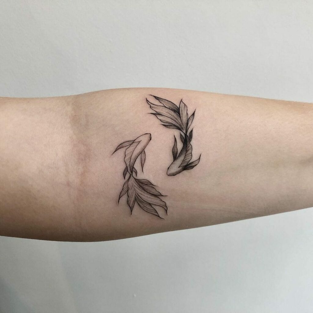 18+ Inner Elbow Tattoo Ideas You Have To See To Believe! 27 Fish Inner Elbow Tattoo