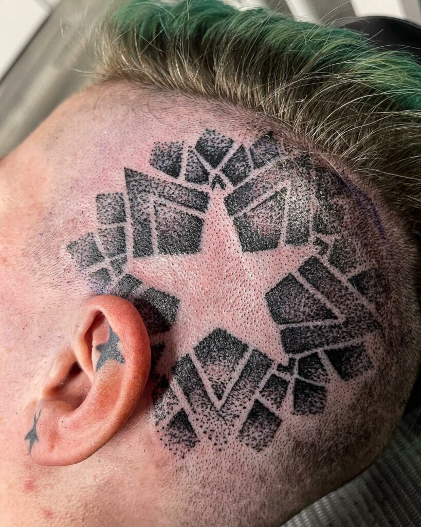 12+ Star Tattoo Behind Ears Ideas To Inspire You! 16 Five Points Star Tattoo