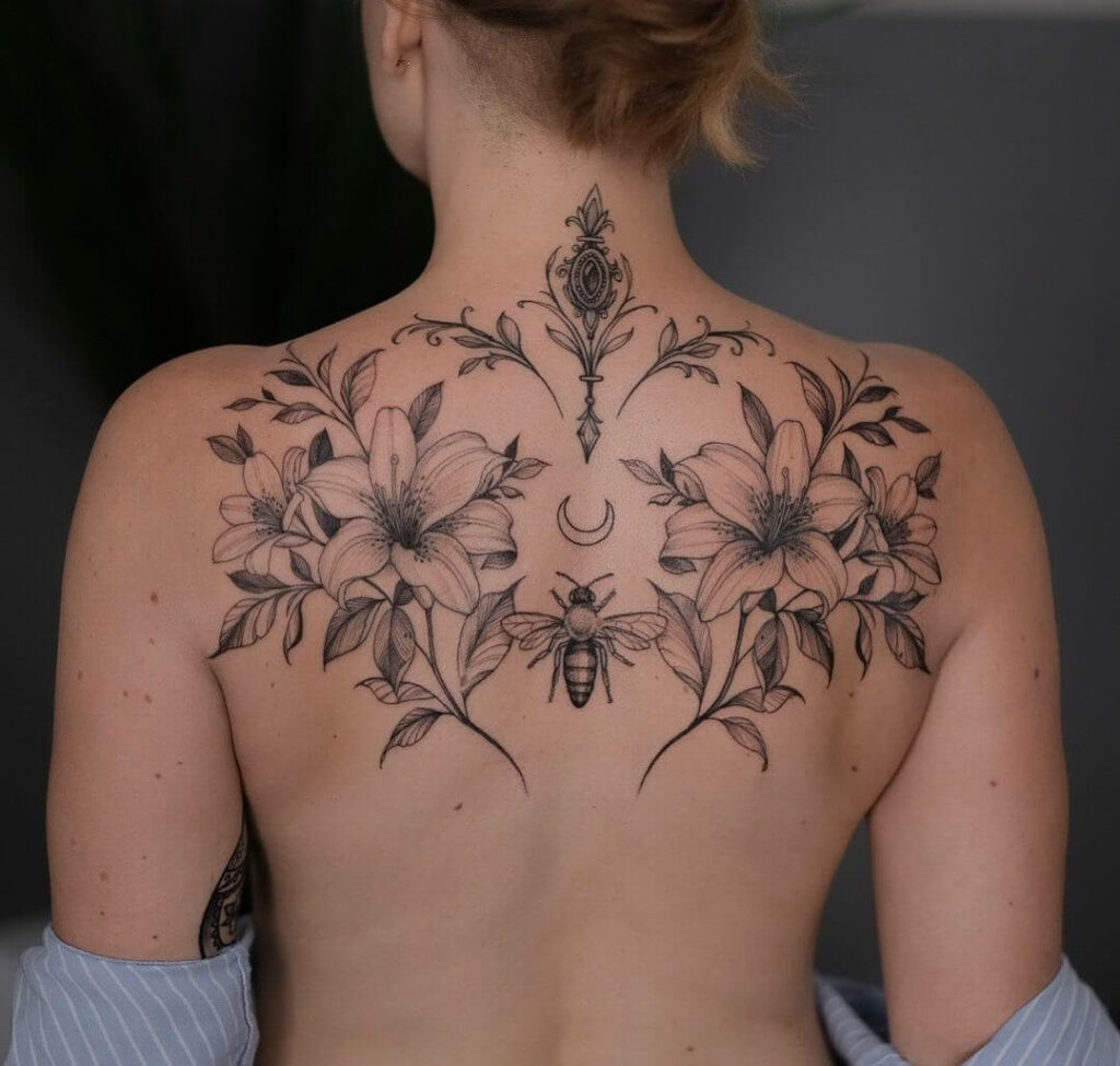 12+ Girly Fleur De Lis Tattoo Ideas To Inspire You! 16 Fleur De Lis Back Tattoo