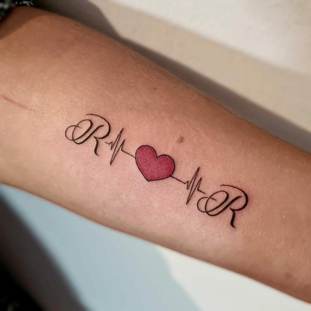 11+ Meaningful Heart Beat Tattoo Ideas That Will Blow Your Mind! 18 Floral Heartbeat Tattoo Designs