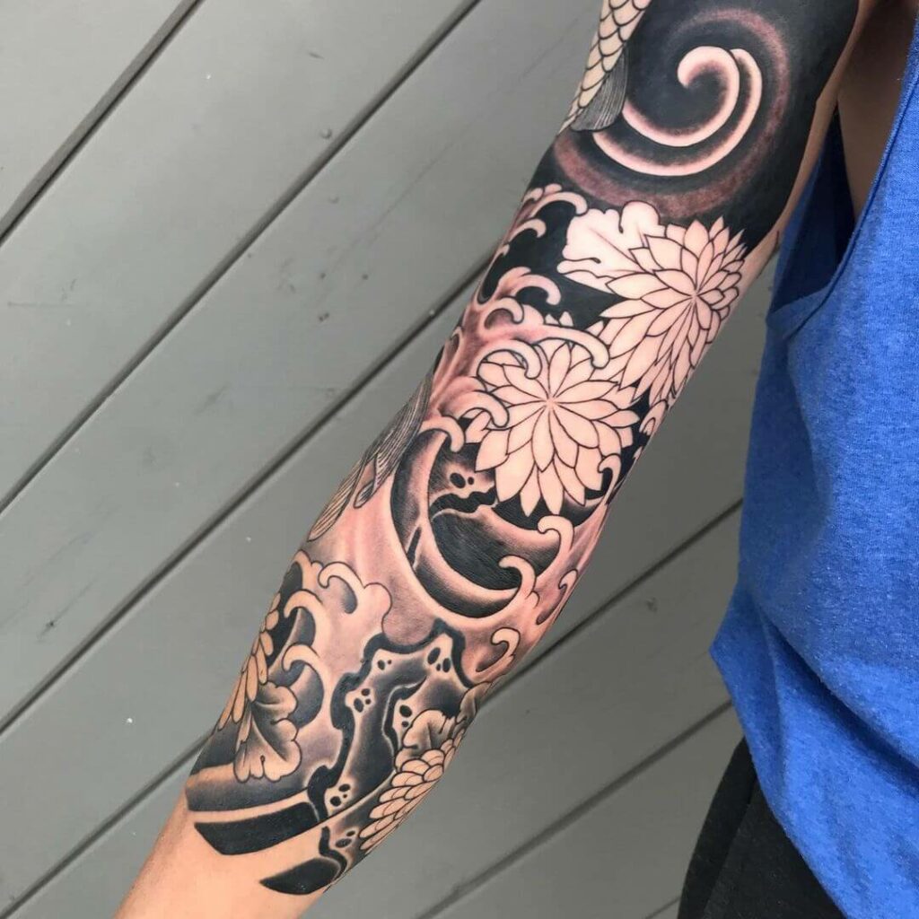 11+ Traditional Japanese Tattoo Ideas You Have To See To Believe! 17 Floral Japanese Tattoos