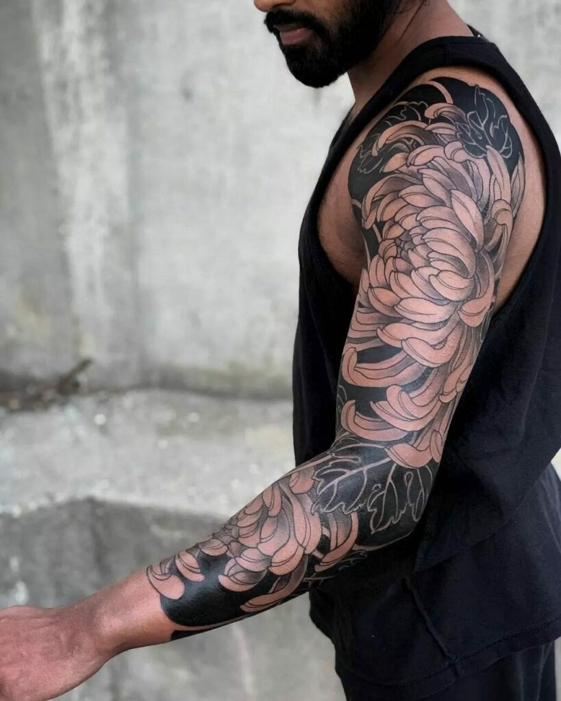 11+ Brown Skin Tattoo Ideas That Will Blow Your Mind! 16 Floral Tattoo On Dark Skin