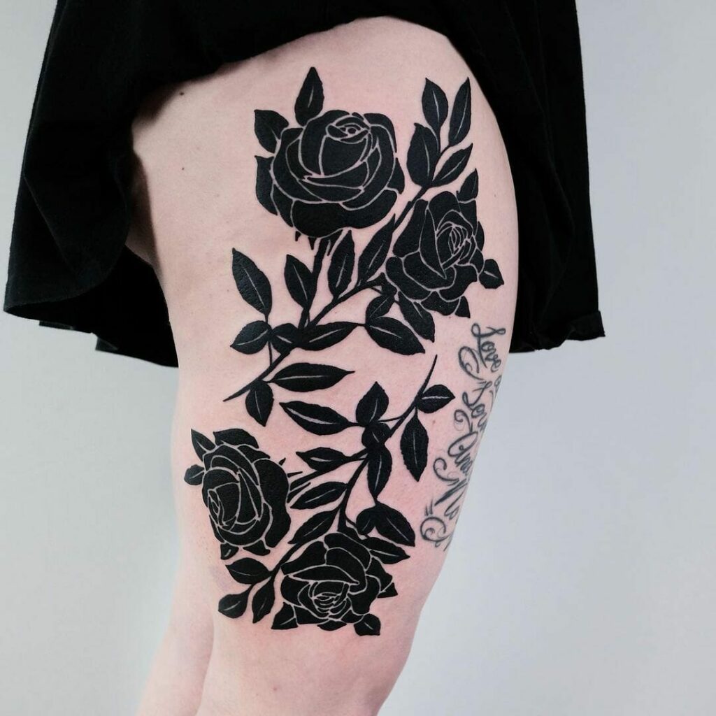 13+ Mens Thigh Tattoo Ideas To Inspire You 18 Floral Thigh Tattoos