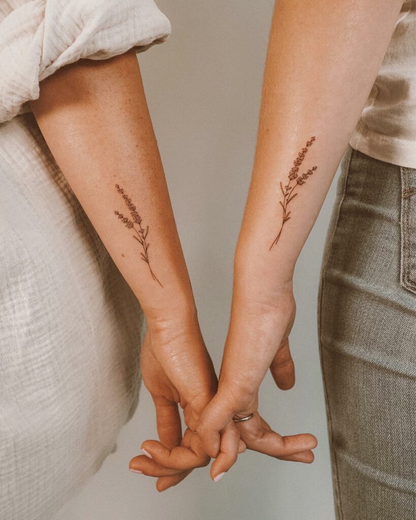 11+ Girly Best Friend Tattoos Ideas That Will Blow Your Mind! 20 Flower Blossoms Tattoo