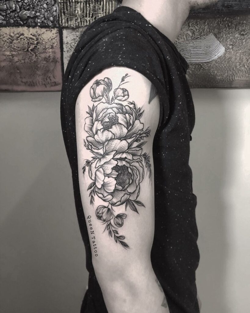11+ Flower Tattoo For Men That Will Blow Your Mind! 10 Flower Tattoo For Men