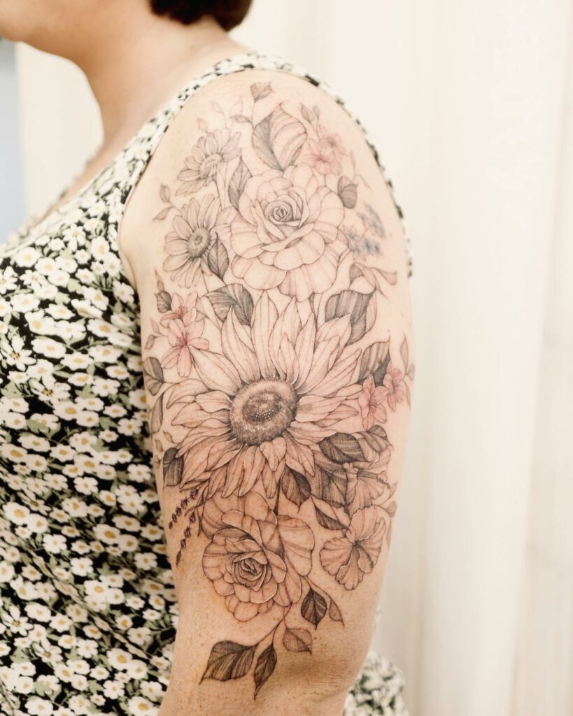 11+ Urban Tattoo Ideas That Will Blow Your Mind! 16 Flowers Tattoo