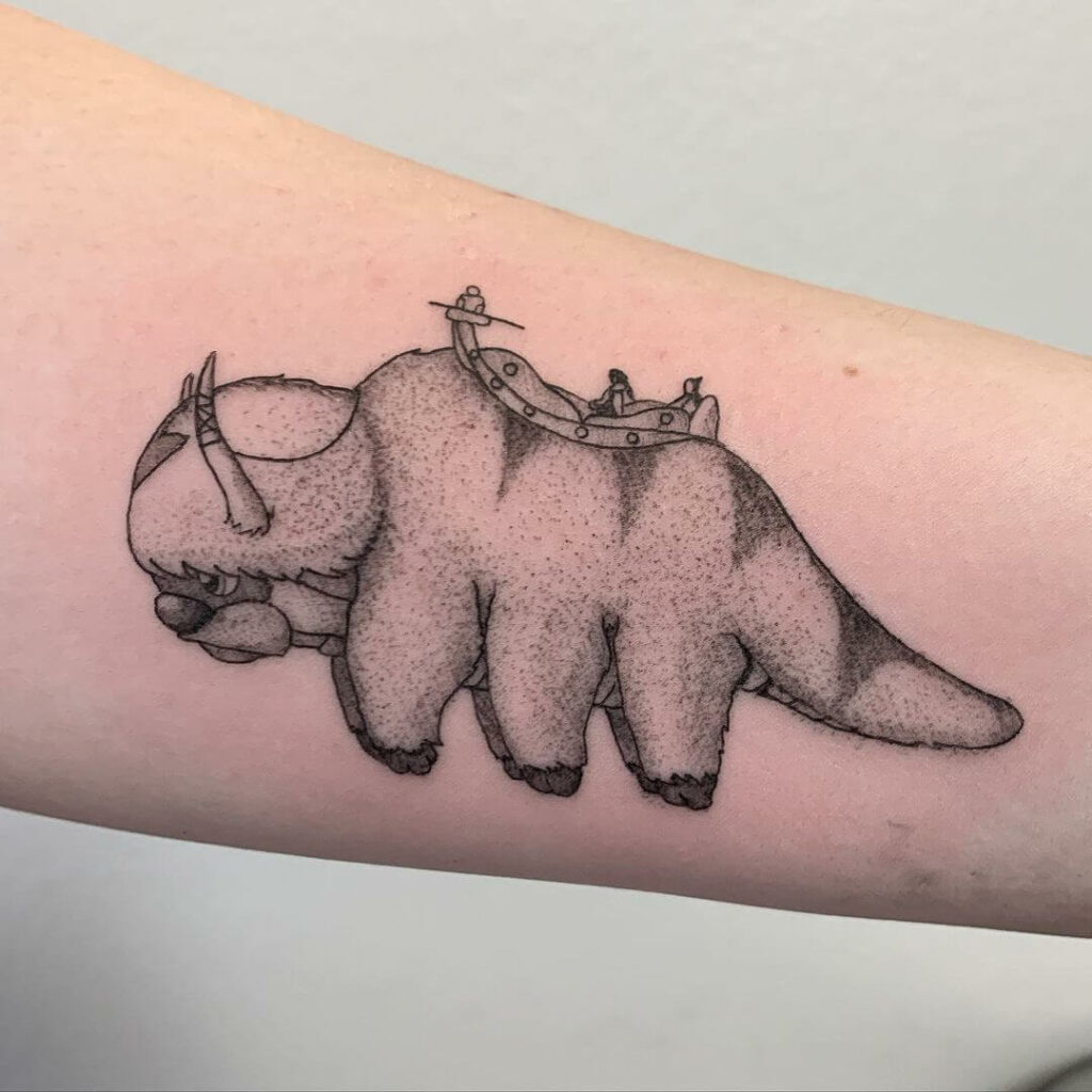 12 Latest Appa Tattoos To Inspire You In 2024! 11 Flying Appa