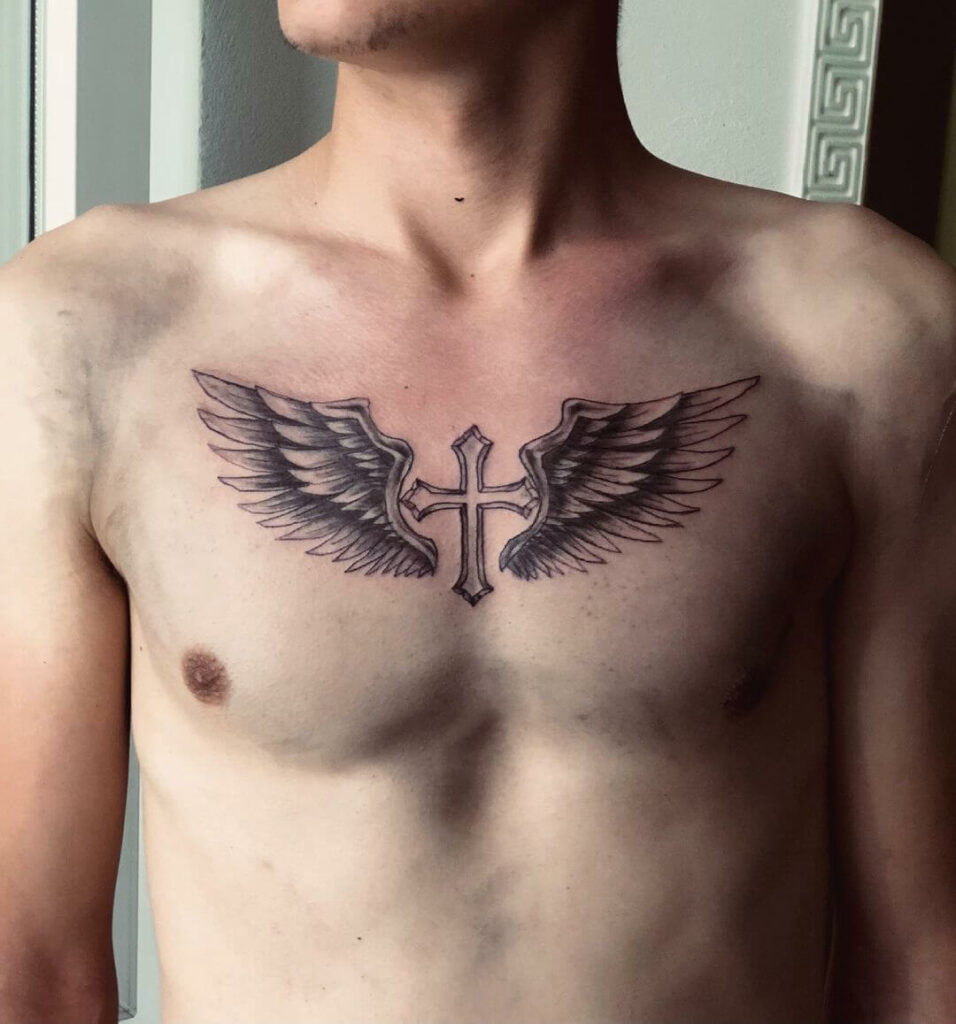 12+ Child Of God Tattoo Ideas To Inspire You! 13 Flying Cross Tattoo