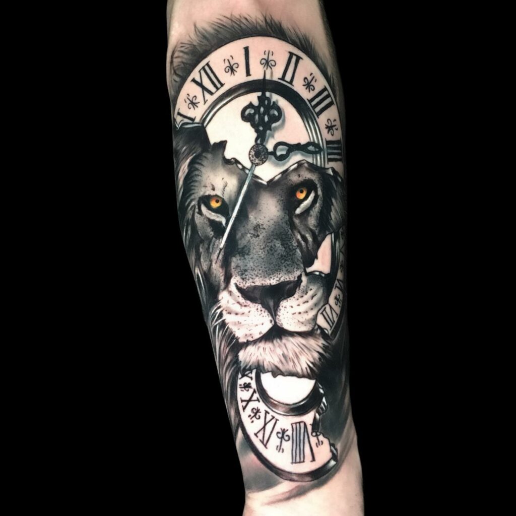 10+ Forearm Lion Tattoo Ideas That Will Blow Your Mind! 10 Forearm Lion Tattoos