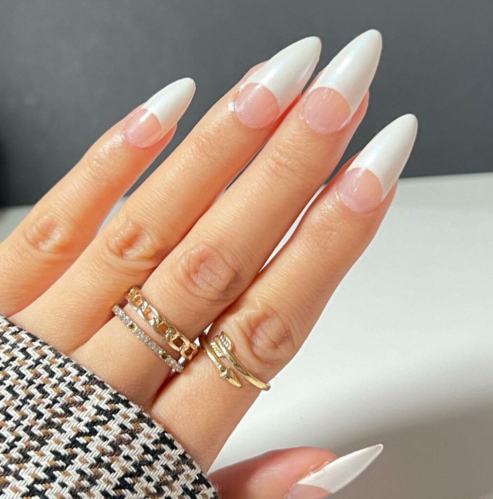 Trendy Half-Moon Nail Designs to Try in 2024 🌙 17 French Bordeaux