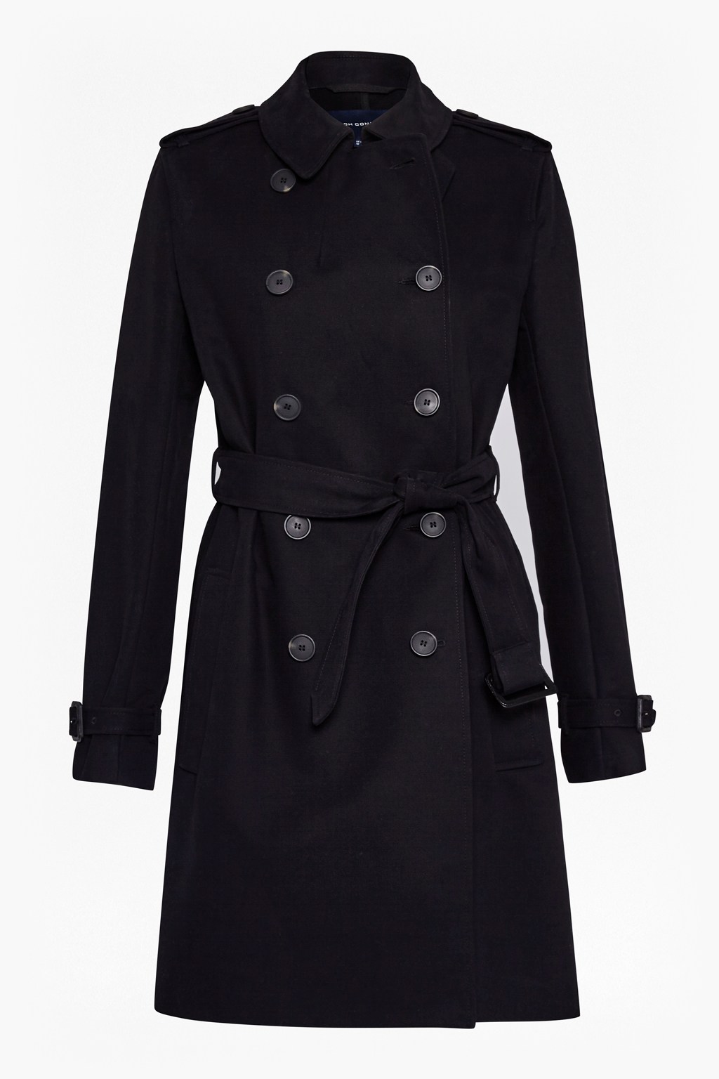 French Connection – FREEWAY COTTON BELTED TRENCH COAT – £80 French Coat