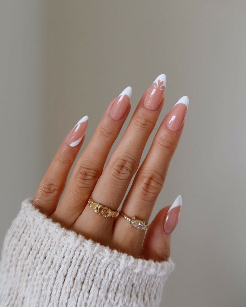 Milky Nail Trends of 2024 🥛 16 French With White Tips