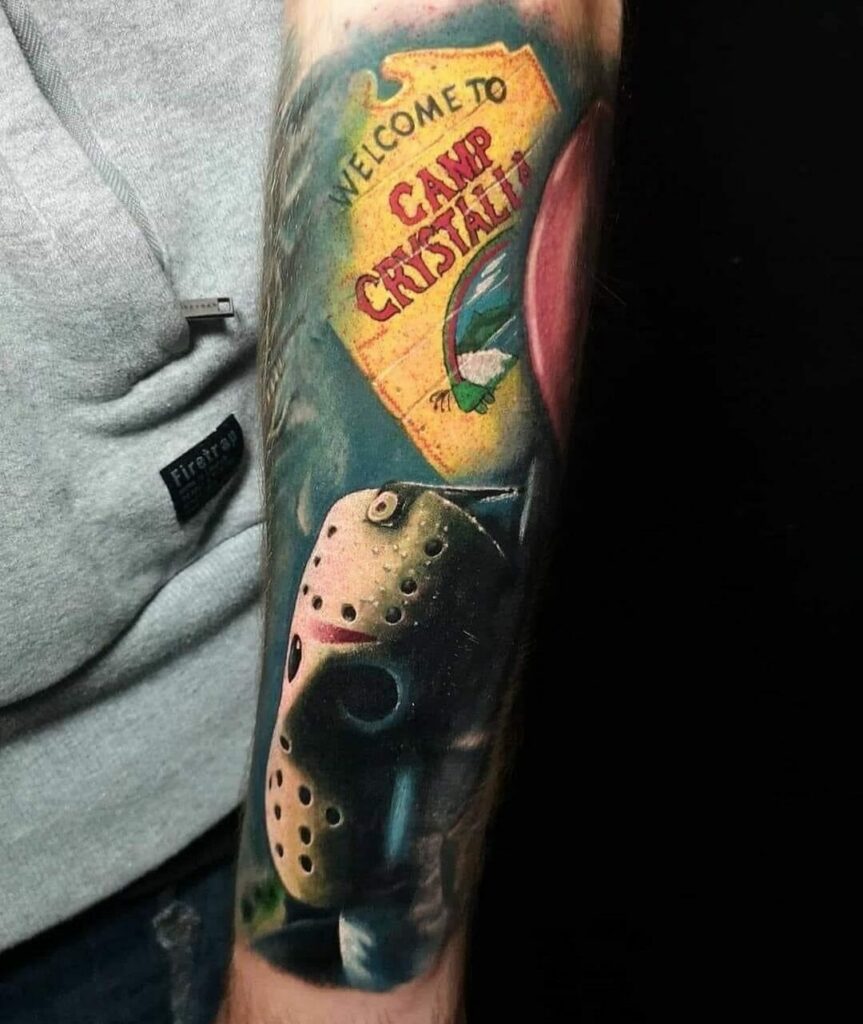 13 Friday The 13th Tattoo Concepts in 2024 11 Friday The 13th Camp Crystal Lake Tattoo