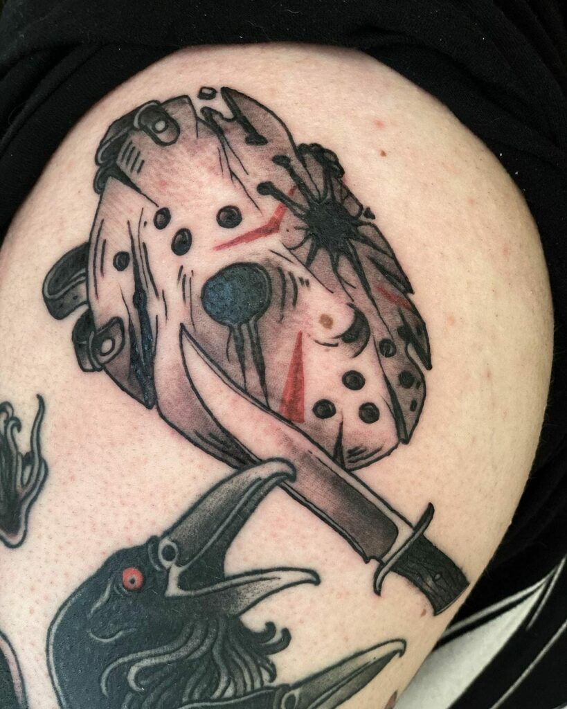 13 Friday The 13th Tattoo Concepts in 2024 12 Friday The 13th Jason Voorhees Mask Tattoo