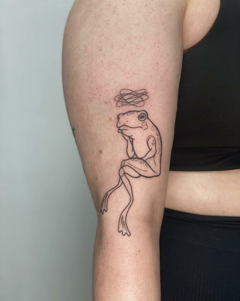 10+ Overthinking Tattoo Ideas That Will Blow Your Mind! 16 Frog Overthinking Tattoo