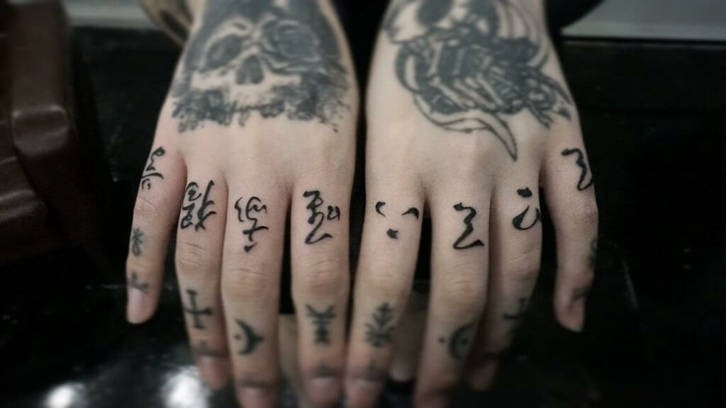 10+ Chinese Tattoo Symbols Ideas That Will Blow Your Mind! 14 Full Hand Chinese Symbols Tattoo: