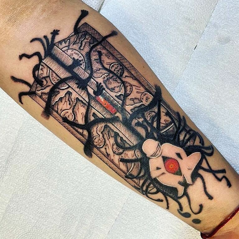 10+ Full Metal Alchemist Tattoo Ideas That Will Blow Your Mind! 17 Fullmetal Alchemist The Gate Tattoo