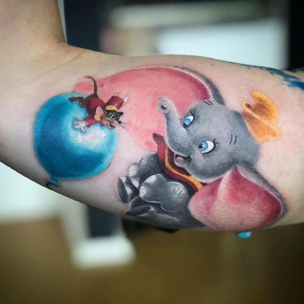 12+ Dumbo Tattoo Ideas To Inspire You! 16 Fun Time With Dumbo Tattoo