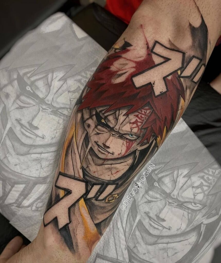11+ Gaaras Tattoo Ideas That Will Blow Your Mind! 10 Gaaras Tattoo Ideas