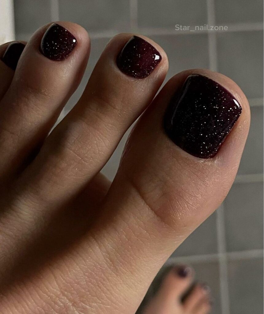 30 Gel Pedicure Ideas to Experiment with in 2024 13 Galactic Gaze