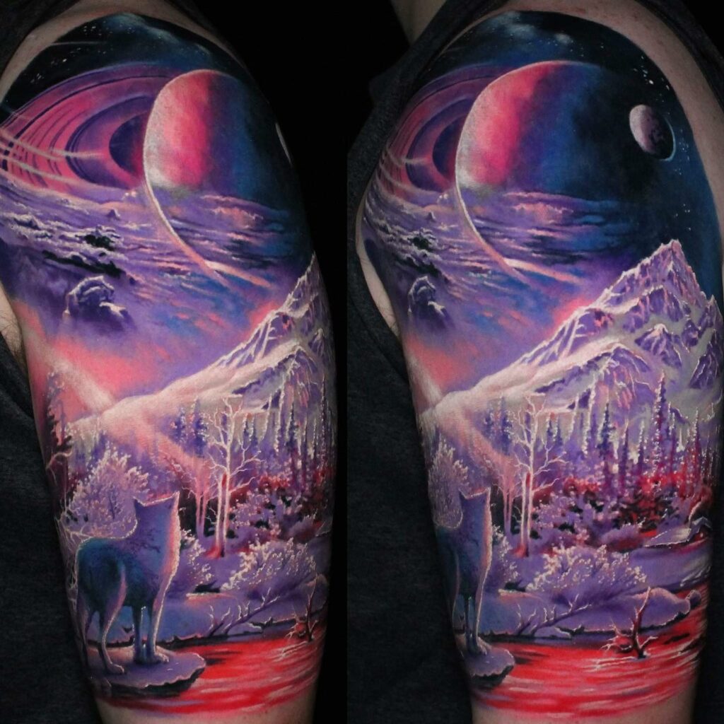 10+ Galaxy Tattoo Ideas That Will Blow Your Mind 10 Galaxy Tattoo Ideas