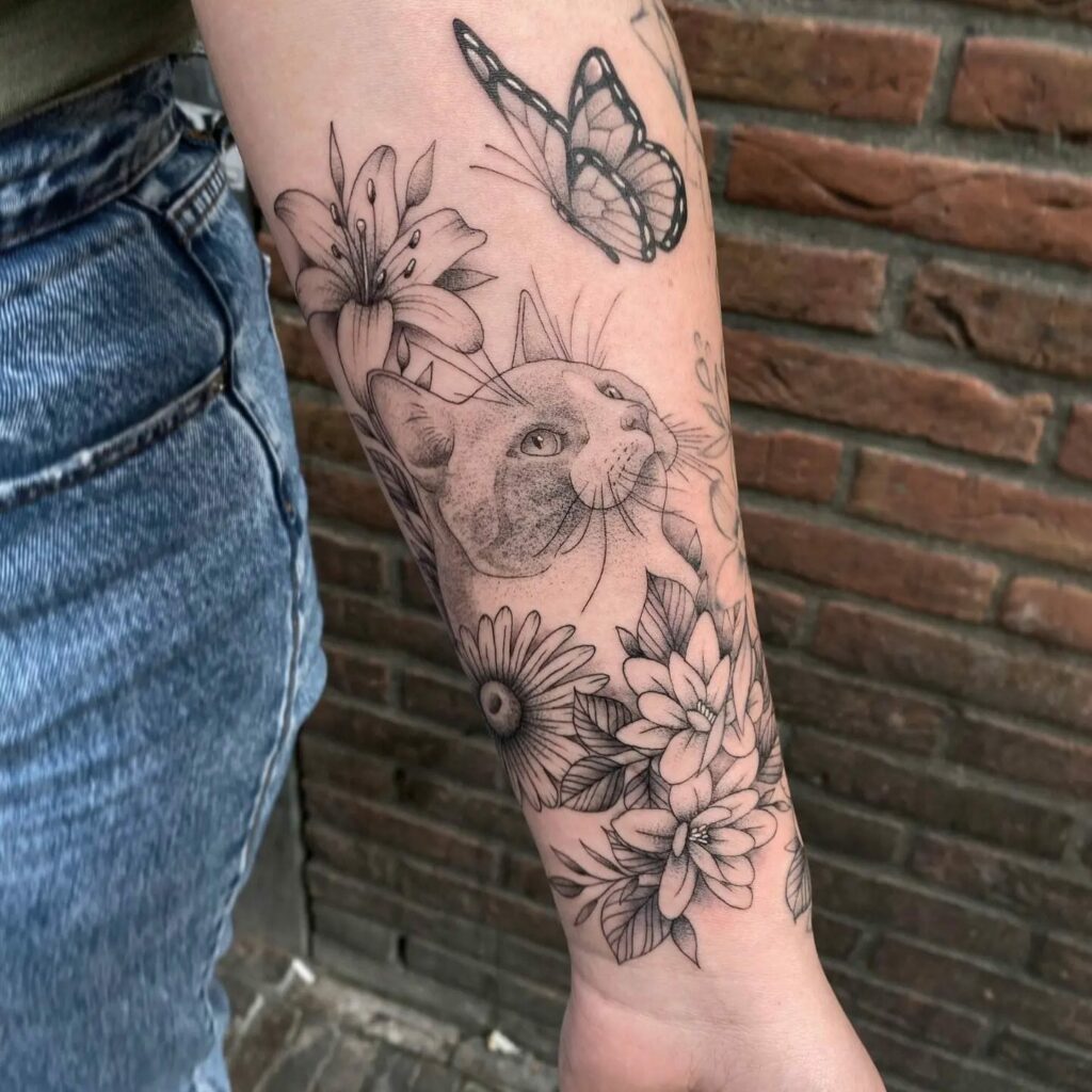 12+ Butterfly Tattoo On Hand For Girl That Will Blow Your Mind! 14 Garden Butterfly Tattoo On Hand