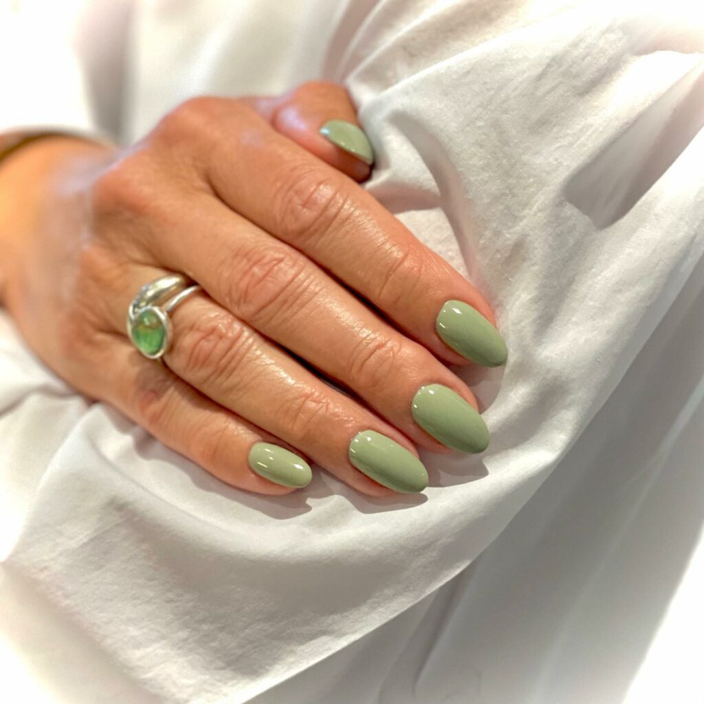 Discover 36 Sage Green Nail Designs To Try in 2024 33 Gel Extensions