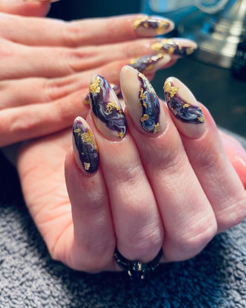 Check Out 24 Gorgeous Pretty Nail Designs for 2024 31 Geode Nails