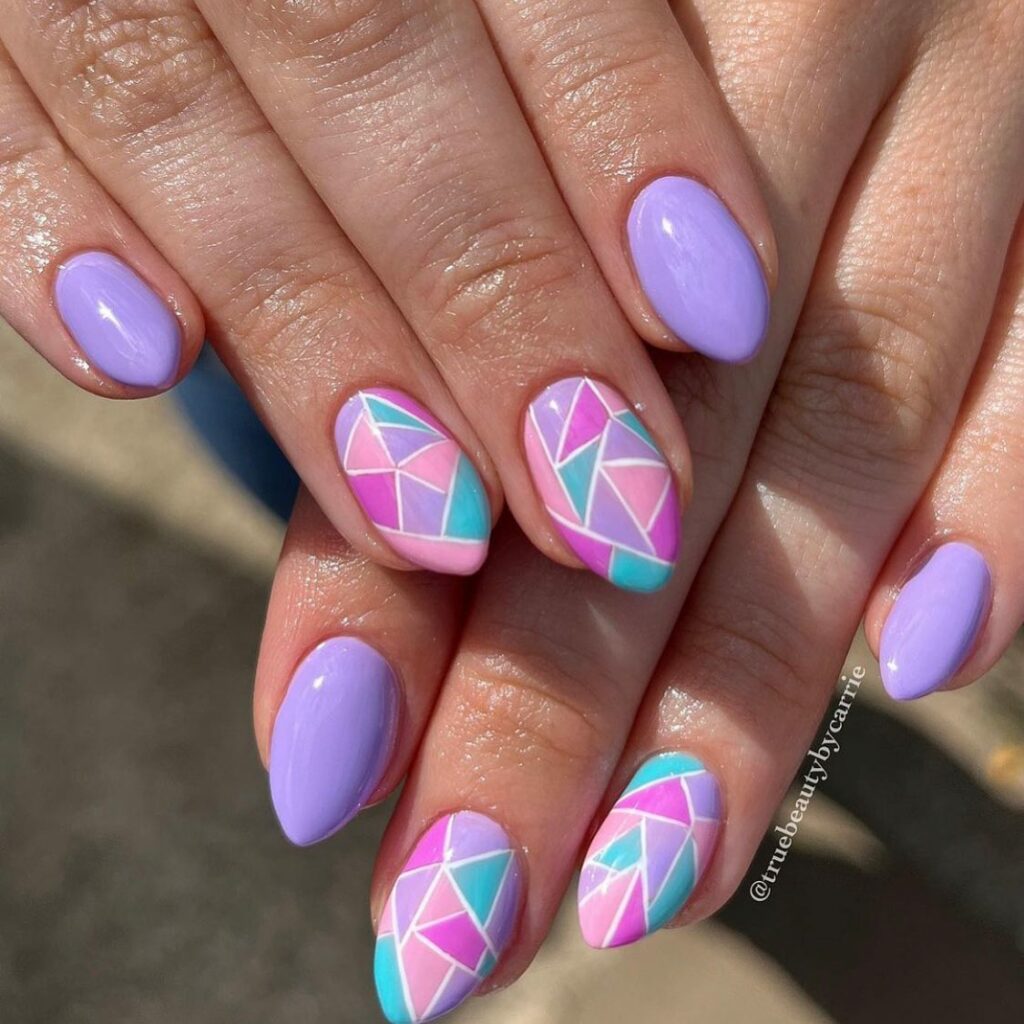 24 Latest Purple Nail Ideas To Try In 2024! 31