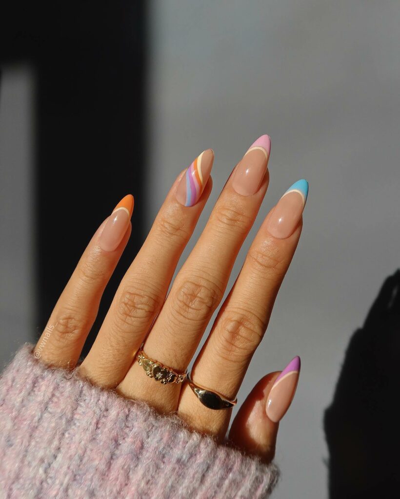 34 Latest Pastel Nail Designs To Try in 2024! 25 Get Groovy with Pastel Swirls