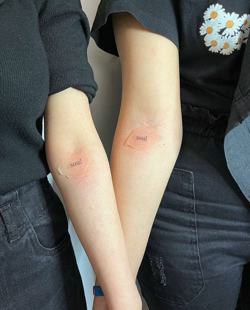 11+ Girly Best Friend Tattoos Ideas That Will Blow Your Mind! 10 Girly Best Friend Tattoos