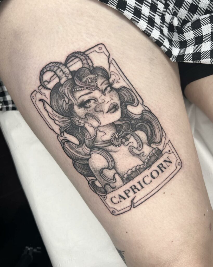 12+ Girly Capricorn Sign Tattoo Ideas To Inspire You! 10 Girly Capricorn Sign Tattoo