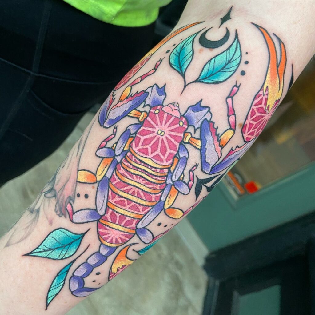 11+ Girly Scorpion Tattoo Ideas That Will Blow Your Mind! 20 Girly Cute Scorpion Tattoo