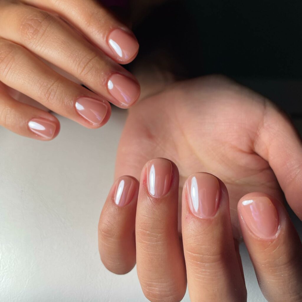 Get Creative with 39 Cute Short Nails Designs for 2024 40 Glazed Donut short Nails