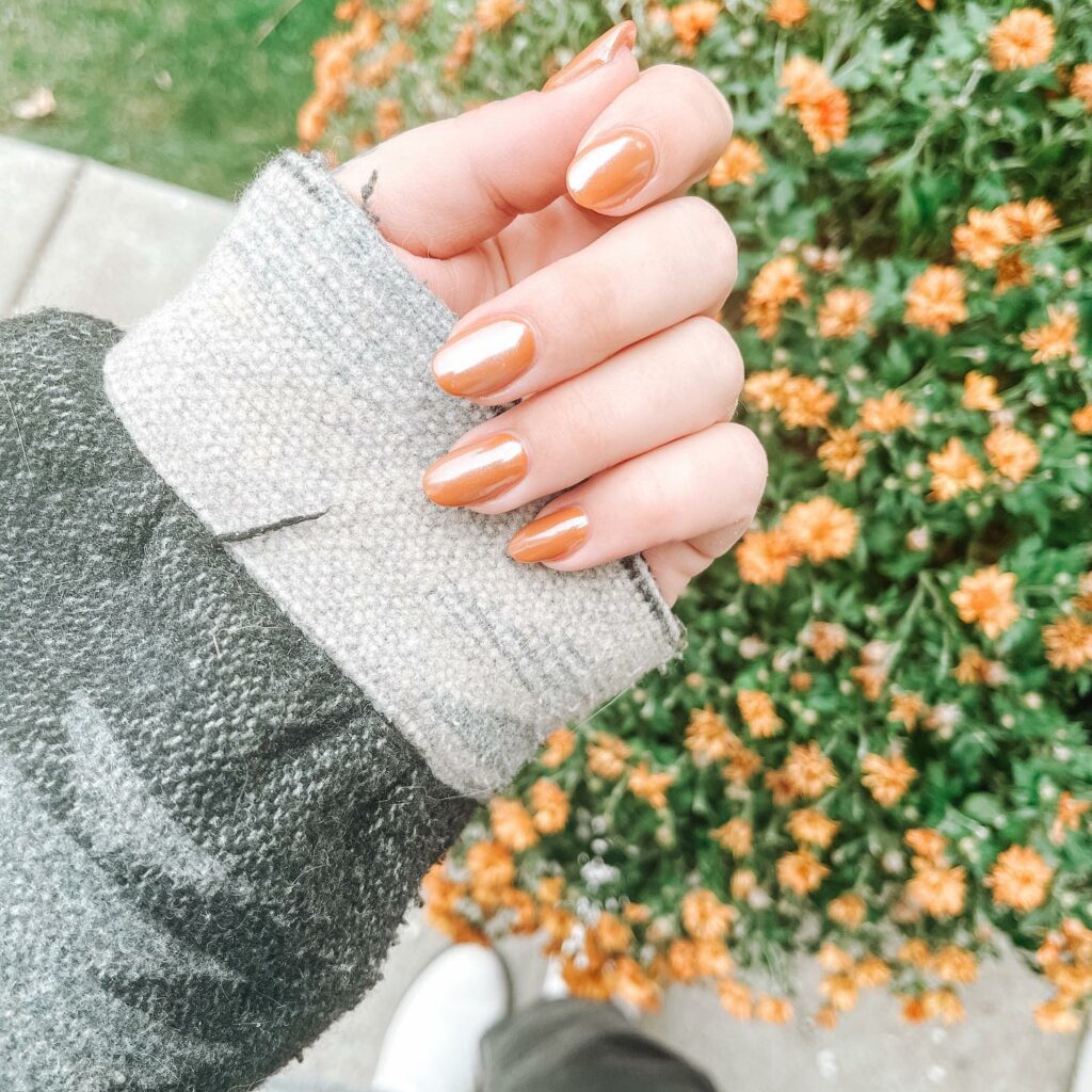 26 Latest Pumpkin Nail Designs To Try This Halloween 27 Glazed Pumpkin Nails