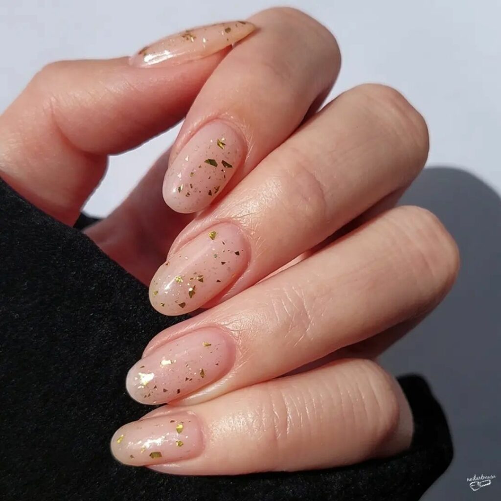 50 Latest Clear Nail Designs To Try In 2024! 15 Clear Manicure with Luxurious Touches