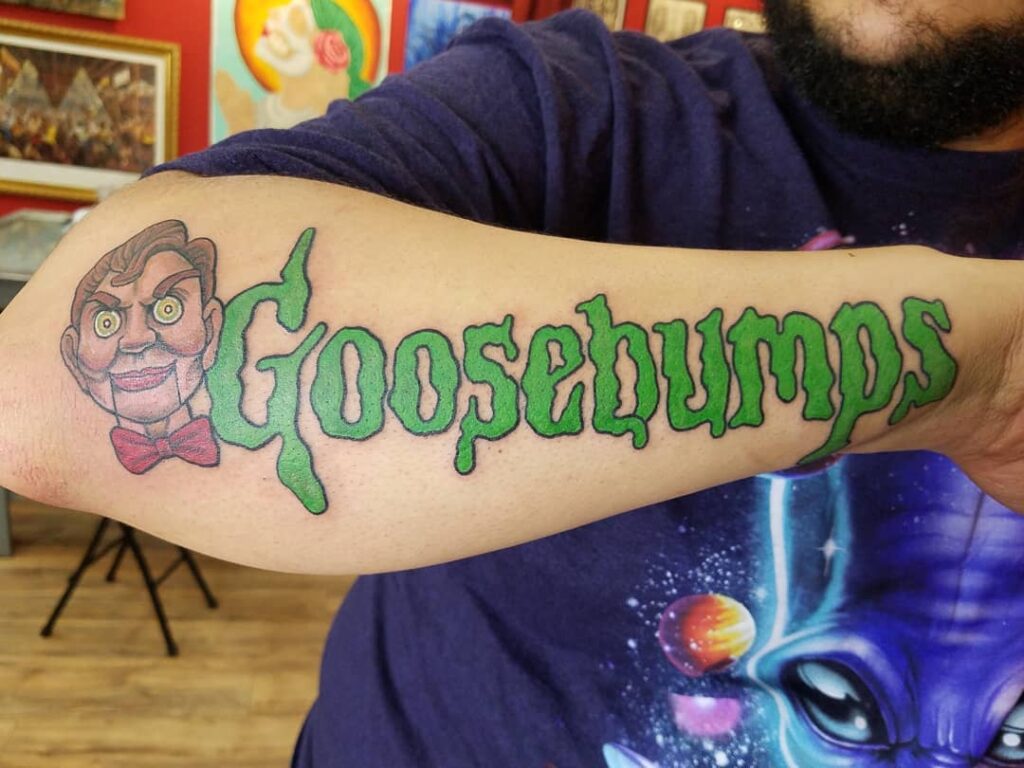 11+ Goosebumps Tattoo Ideas That Will Blow Your Mind! 20 Goosebumps, ft. Slappy The Dummy