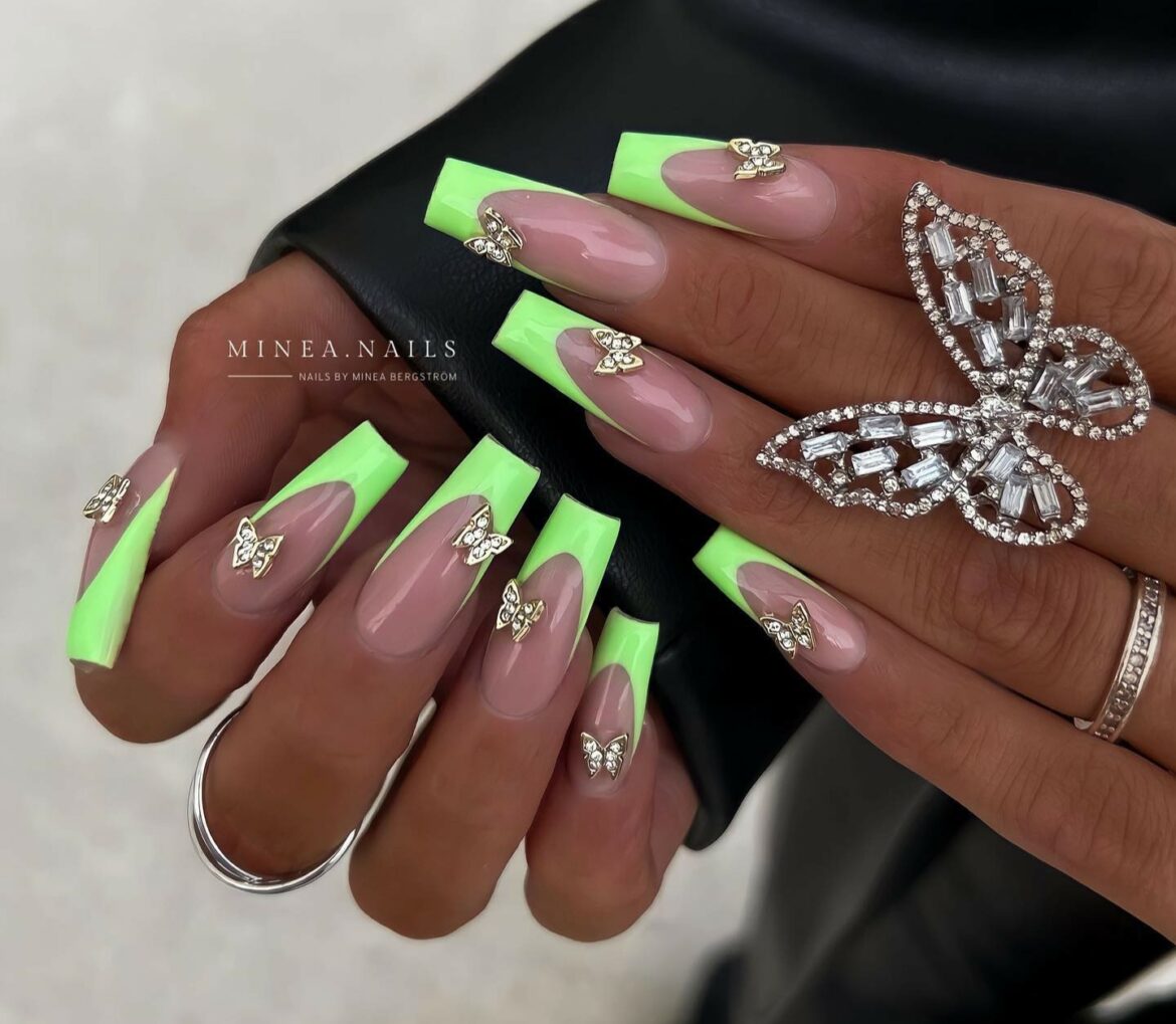 Try 50 Coffin French Tip Nail Designs in 2024 12