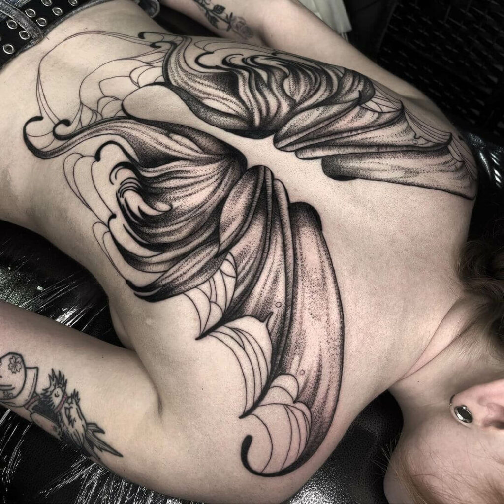 12+ Fairy Wings Tattoo Ideas To Inspire You! 14 Gothic Fairy Wings For Back