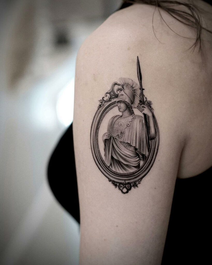 10+ Greek Statue Tattoo Ideas That Will Blow Your Mind! 19 Greek Goddess Statue Tattoo