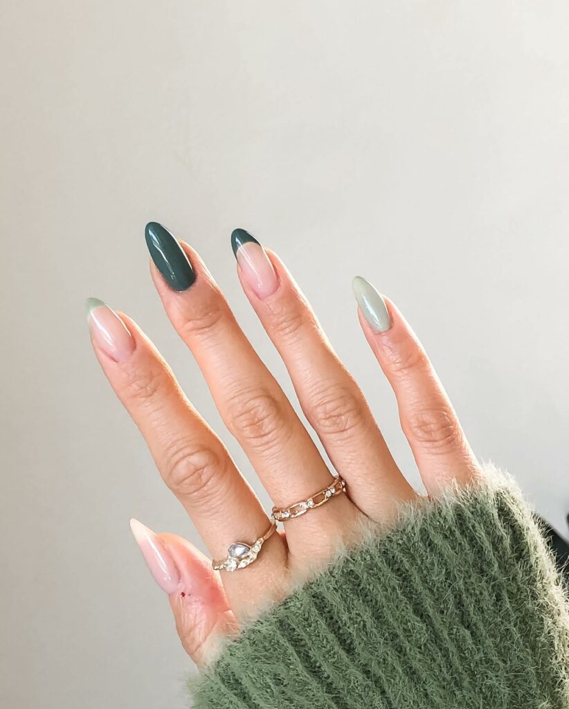 Captivating Cat-Eye Nail Designs to Try in 2024 π» 35 Green With Envy cat eye nails