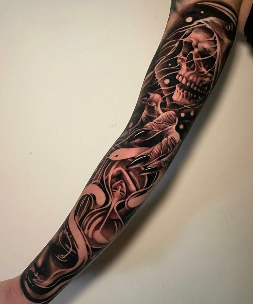 10+ Grim Reaper Tattoo Drawing Ideas That Will Blow Your Mind! 10 Grim Reaper Tattoo Drawing