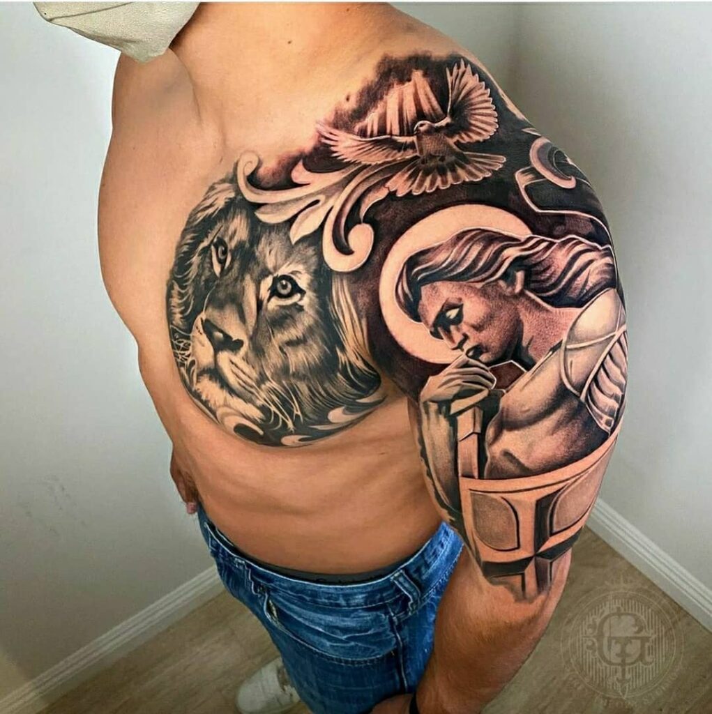 10+ Female Guardian Angel Tattoo Ideas That Will Blow Your Mind! 15 Guardian Angel Female Angel Tattoo