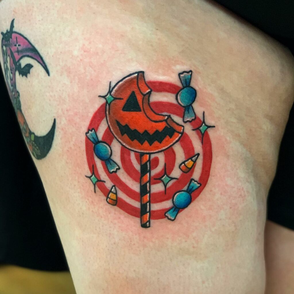 33 Halloween Tattoo Ideas for 2024 26 Halloween Candy Tattoo