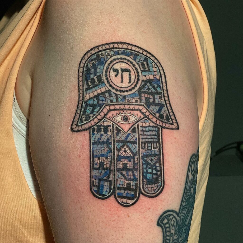 10+ Hebrew Tattoo Ideas That Will Blow Your Mind! 18 Hamsa Tattoo