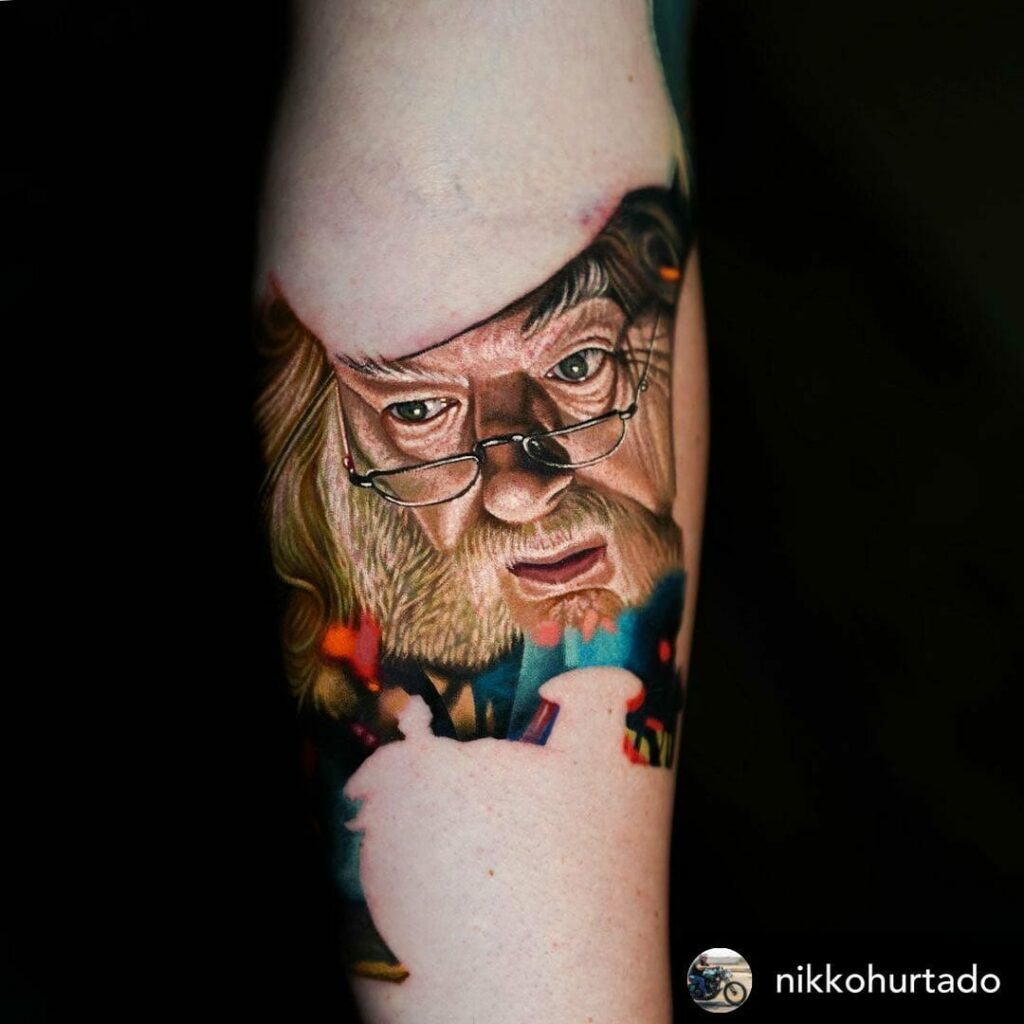 11+ Dumbledore Tattoo Ideas You'll Have To See To Believe! 13 'Harry Potter' Movie Scene Dumbledore Tattoo